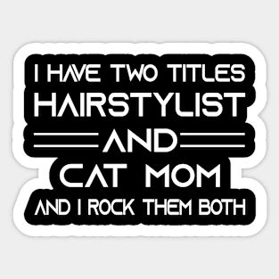 Hairstylist Sticker